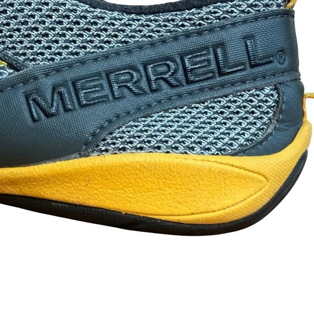 Merrell Trail Glove Men’s Size 9 Smoke Adventure Yellow Performance Barefoot